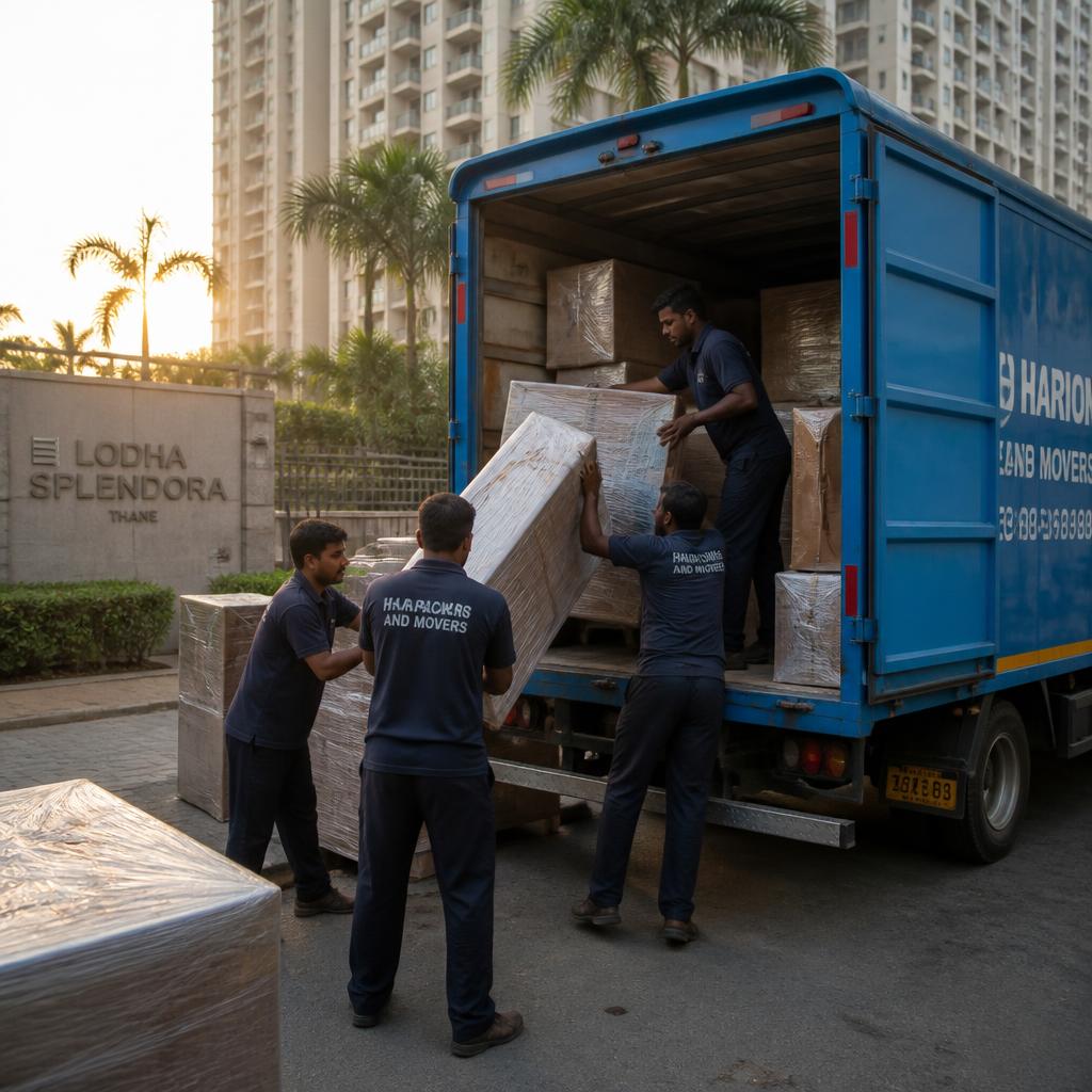 Dream Packers and Movers crew safe loading during a move in Mumbai